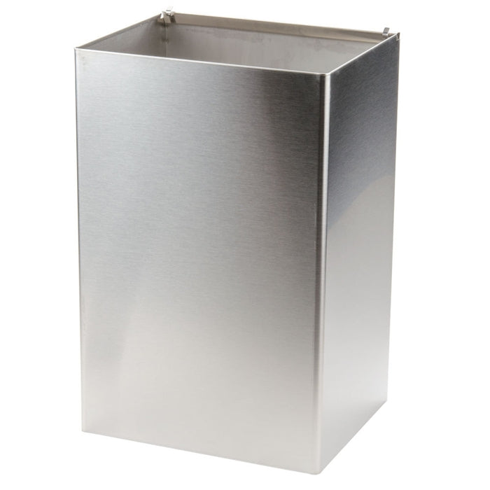 Bobrick 368-60 Commercial Restroom Waste Receptacle, Recessed