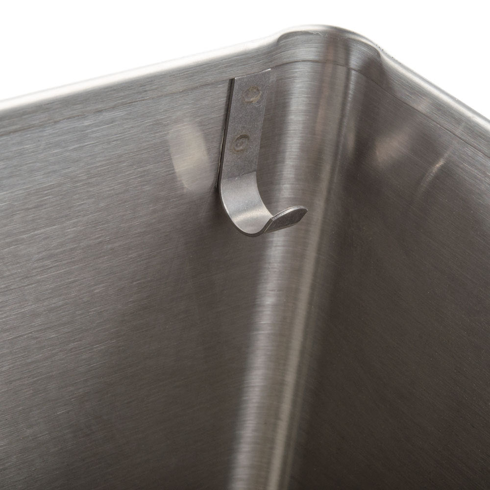 Bobrick 368-60 Commercial Restroom Waste Receptacle, Recessed