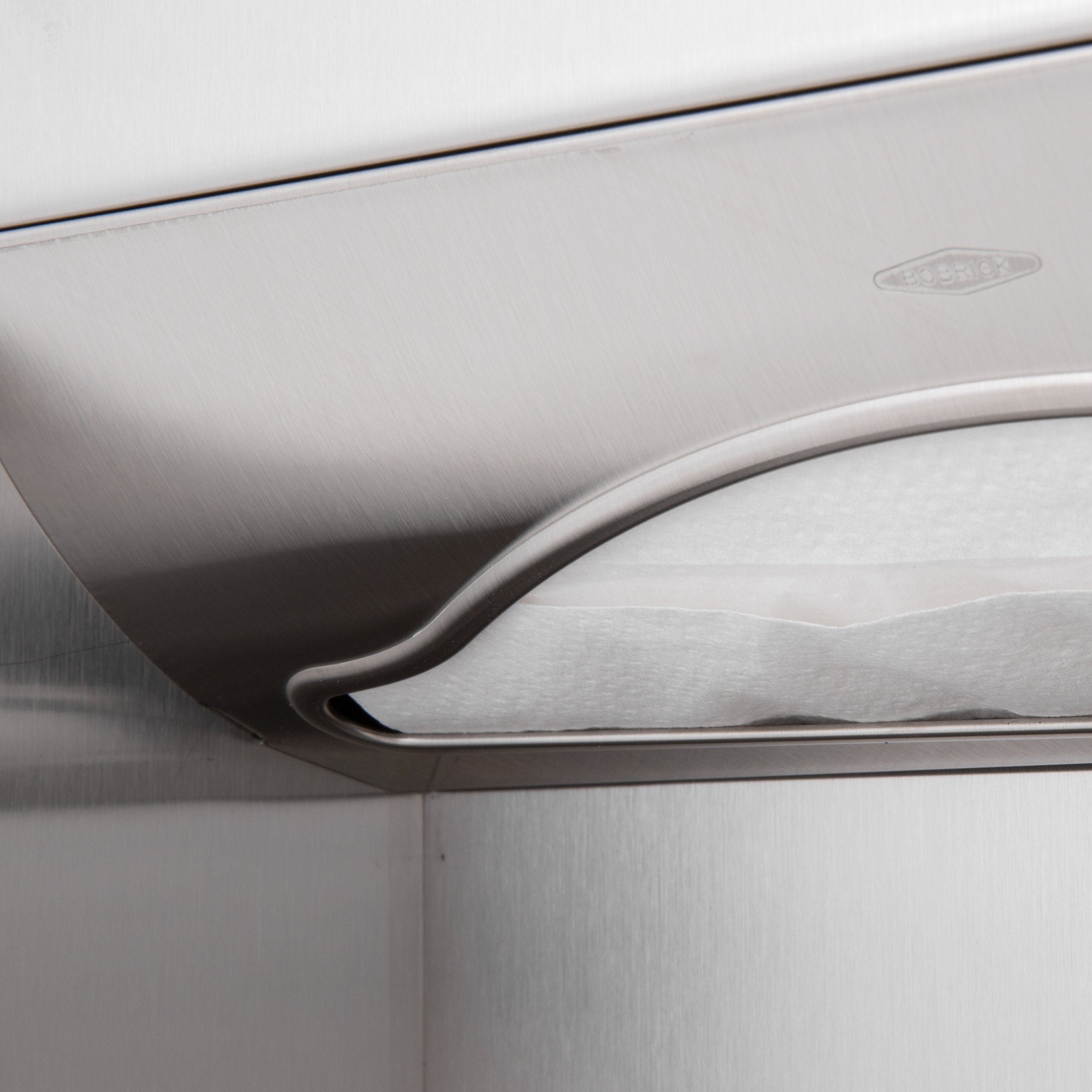Bobrick B-369 Recessed Paper Towel Dispenser/Waste Receptacle