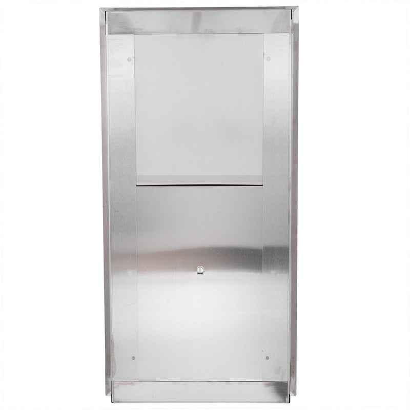 Bobrick B-369 Recessed Paper Towel Dispenser/Waste Receptacle