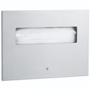 Bobrick B-3013 Stainless Steel Recessed Toilet Seat Cover Dispenser