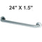 Bobrick B-6806x24 (24 x 1.5) Concealed Mounting W/ Snap Flange Grab Bars