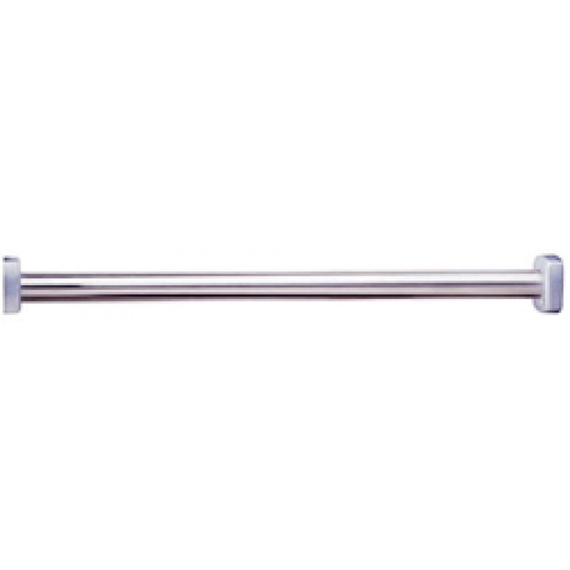 Bobrick B-6047x48 Stainless Steel Heavy-Duty Shower Curtain Rod, 48"