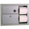 Bobrick B-3094 Recessed Sanitary Napkin Disposal and Toilet Tissue Dispenser