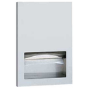 Bobrick B-35903 Industrial Paper Towel Dispenser, Recessed, Stainless