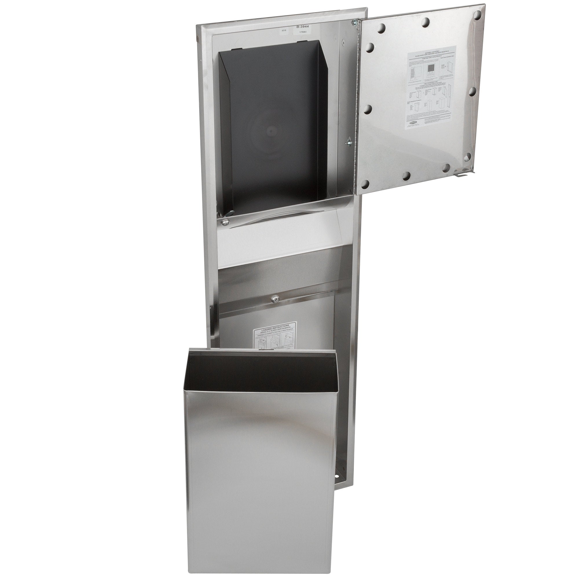 Bobrick Toilet Paper Dispenser 386 Stainless Steel — Specialties Direct Inc.
