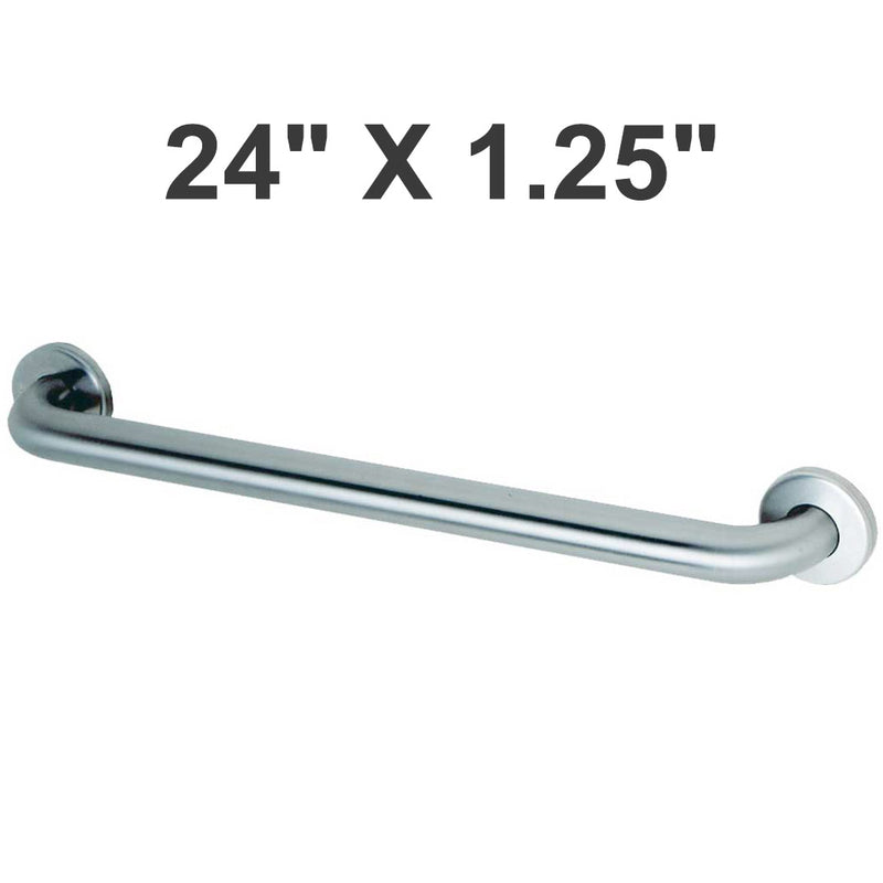 Bobrick B-5806.99x24 (24 x 1.25) Public Restroom Grab Bar, Concealed Mounting