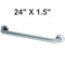 Bobrick B-6806.99x24 (24 x 1.5) Commercial Grab Bar, 24"x1.5", Concealed Mounting