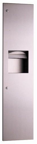 Bobrick B-3803 Recessed Paper Towel Dispenser/Waste Receptacle