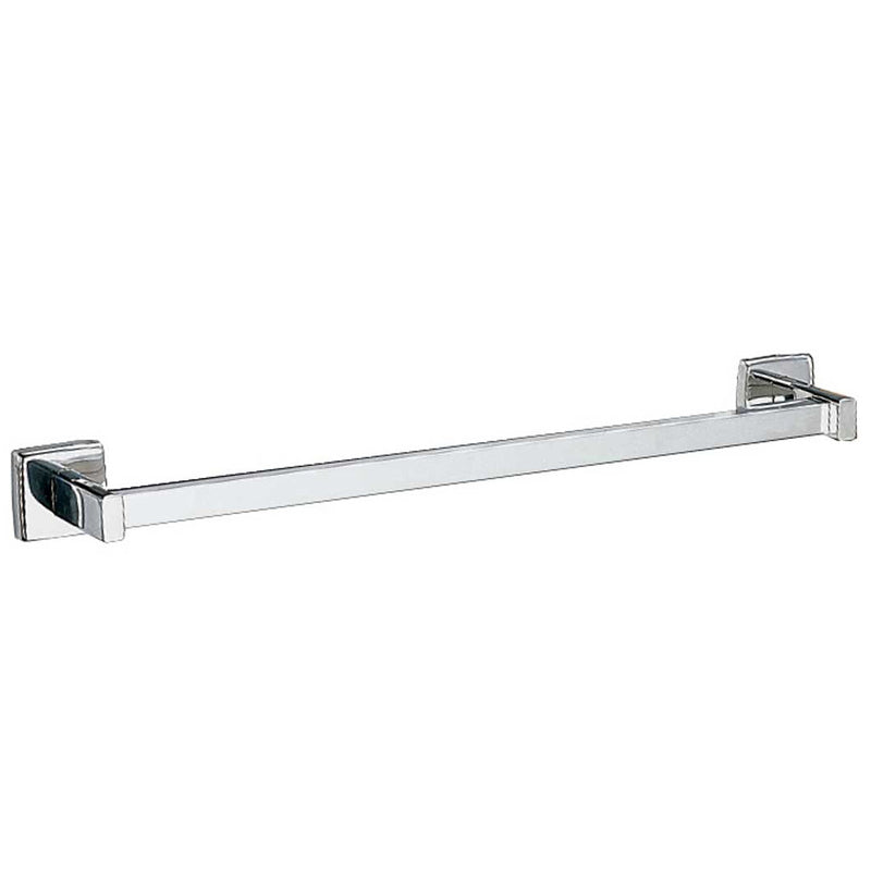 Bobrick B-673x18 Commercial Shower Towel Bar, 18", Stainless Steel