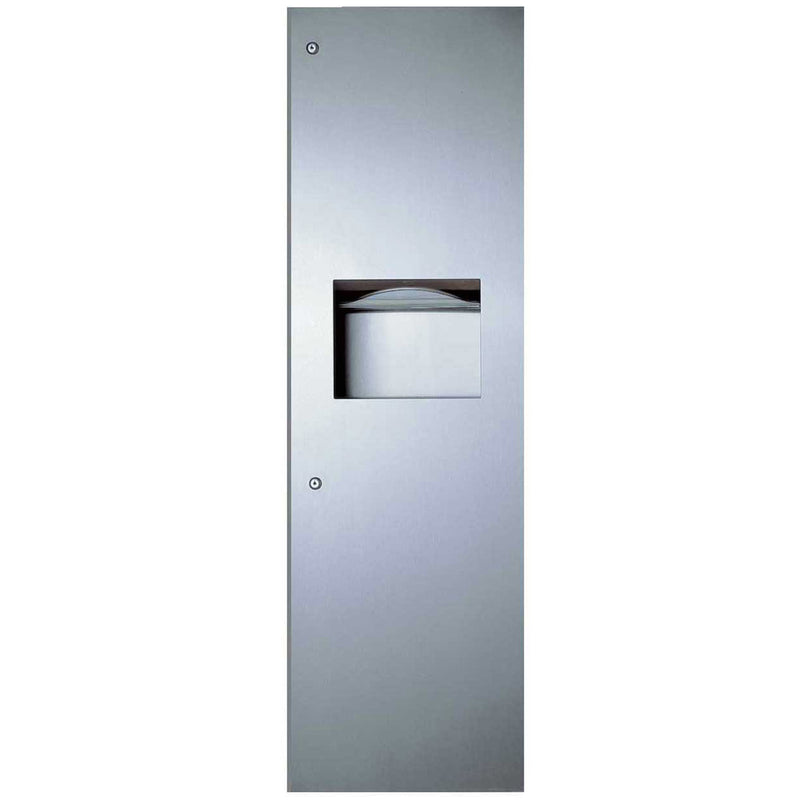 Bobrick B-39003 Recessed Paper Towel Dispenser/Waste Receptacle