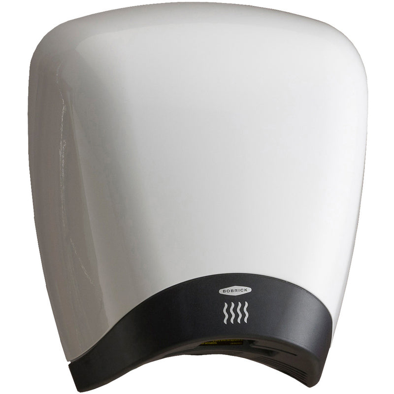 Bobrick B-770 QuietDry High Speed Hand Dryer, 115V, Automatic Touch-Free, High-Gloss White