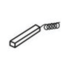 Bradley P15-417 Motor Brushes