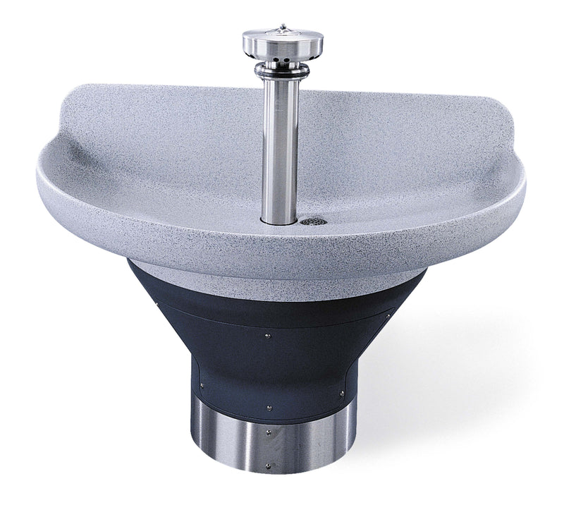 Bradley TDB3104-A-IR-TMA-LSD-Charcoal Grey Terreon Washfountain, 54