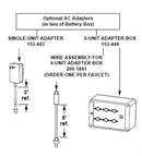 Bradley 153-443 100-200 VAC plug in adapter