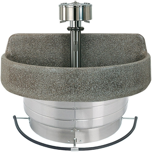 Bradley WF2604-A-STD-F-TMA-LSD Washfountain, Terrazzo, Semi-Circular 54