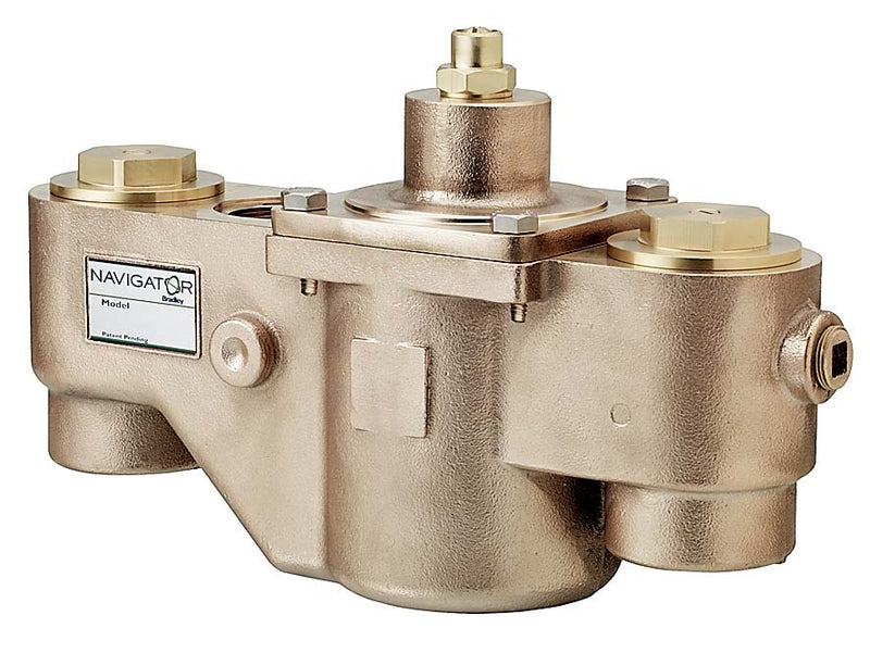 Bradley S59-2130 Navigator Thermostatic Mixing Valve, 130 GPM