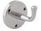 Bradley 9118-810000 Single Robe Hook, Exposed Mounting, Chrome Plated