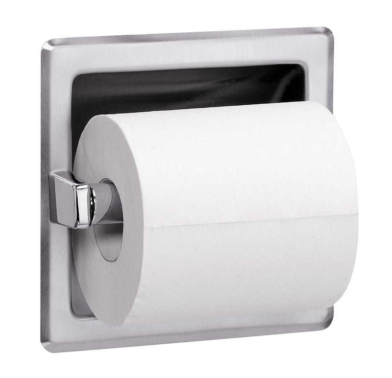 Bradley Toilet Tissue Disp- Recess, Satin Ss, 5104-00