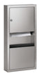Bradley Towel/Waste Unit, 2291-11, C-Fold or Multi-Fold