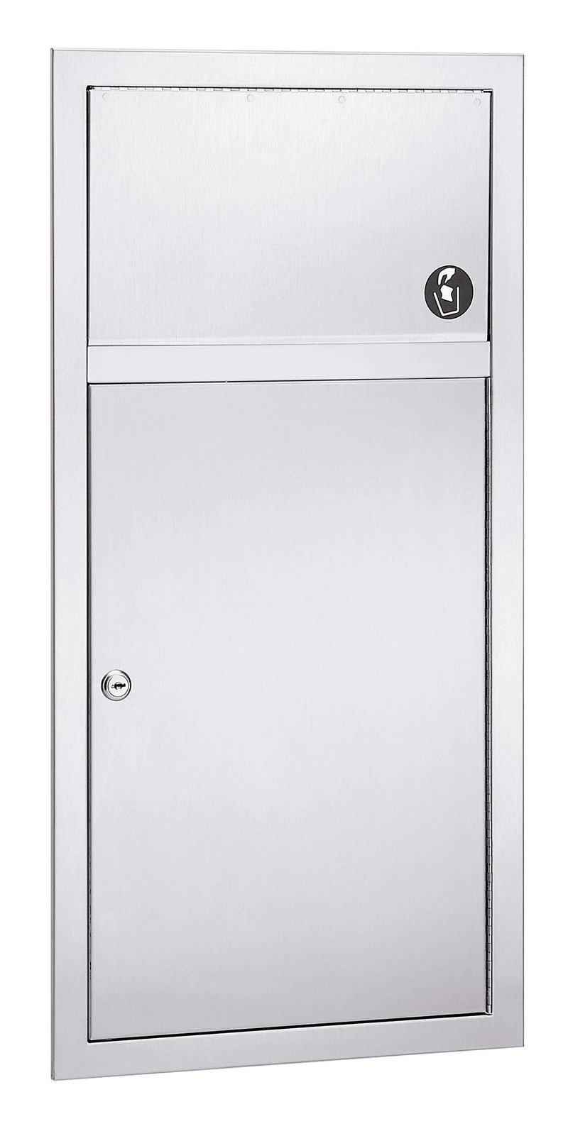 Bradley Waste Receptacle Recessed, 3251-00