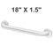 Bradley 8120-001180 (18 x 1.5) Commercial Restroom ADA Compliant Grab Bar