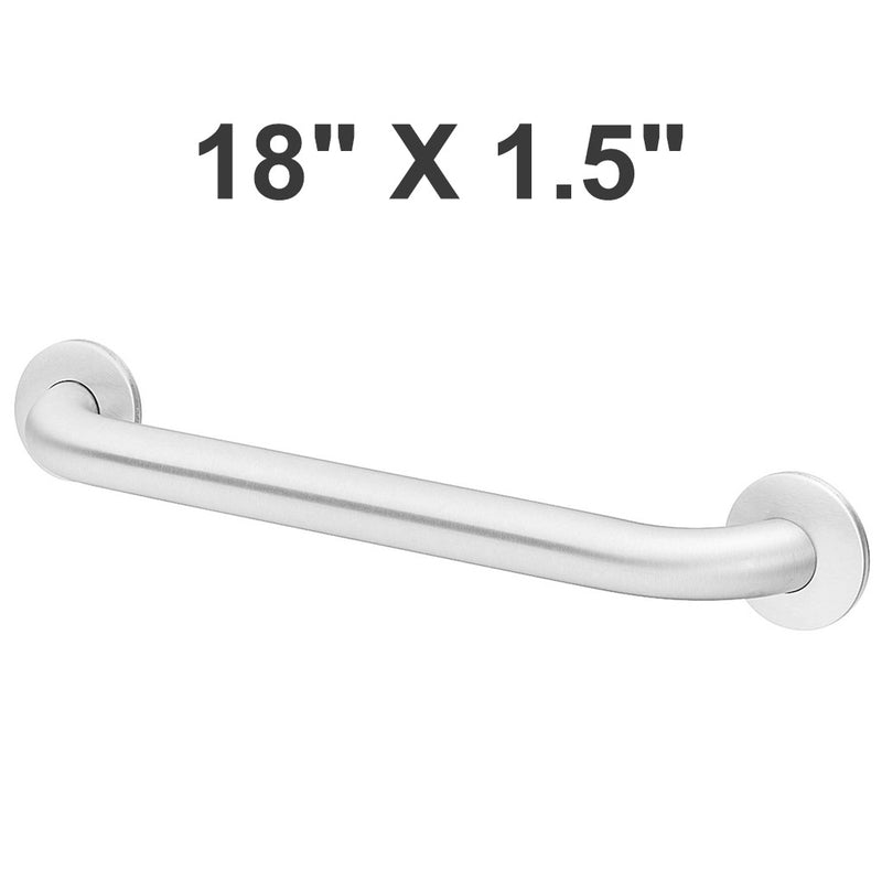 Bradley 8120-001180 (18 x 1.5) Commercial Restroom ADA Compliant Grab Bar