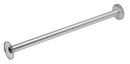 Bradley 9531-048000 Heavy-Duty Shower Curtain Rod, 48"