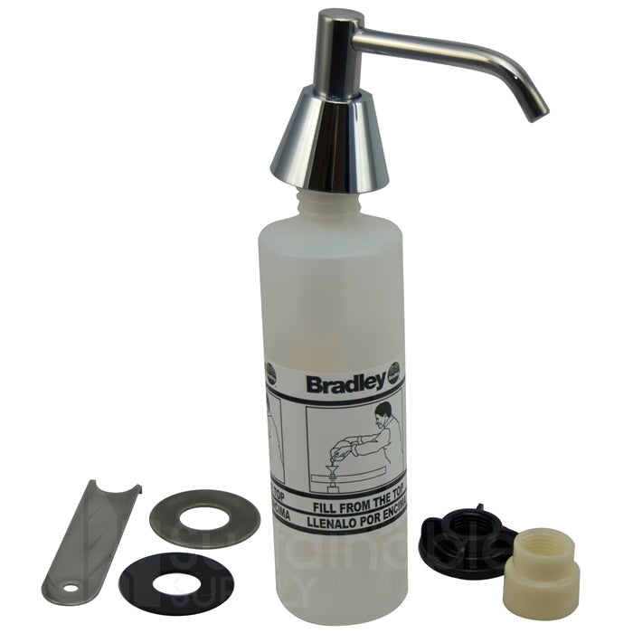 Bradley Lavatory Mounted Soap Disp- 4