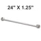 Bradley 8322-001240 (24 x 1.25) Commercial Restroom Grab Bar, Stainless Steel