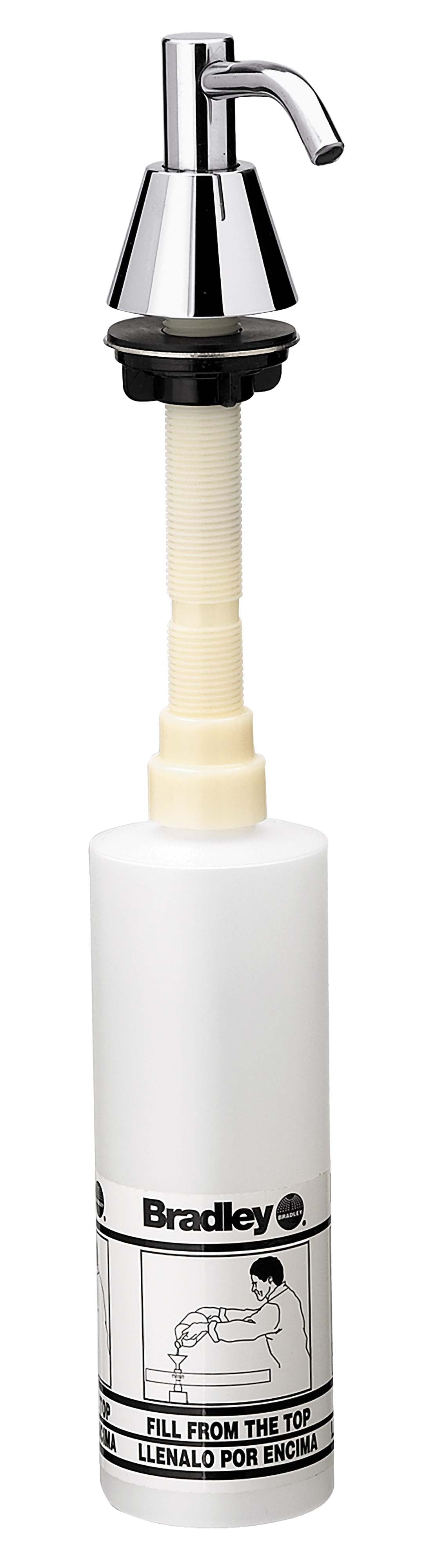 Bradley Lavatory Mounted Soap Dispenser- 2.5