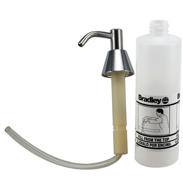 Bradley Lavatory Mounted Soap Dispenser- 2.5", 16OZ, 6322-00