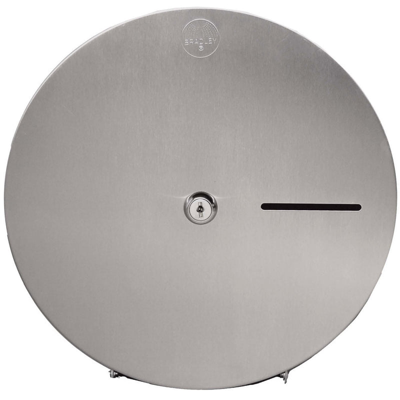 Bradley Single Jumbo Toilet Tissue Dispenser, 10