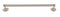 Bradley 908-30 Heavy-Duty Stainless Steel Towel Bar - 1"Dia X 30"