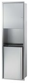 Bradley Towel/Waste Unit- Recessed, 2271-00