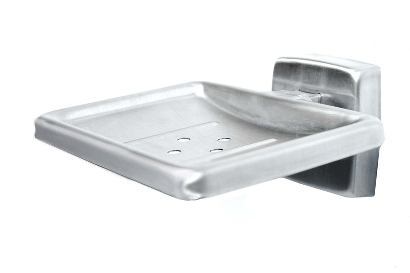 Bradley 9014 Satin Stainless Steel Soap Dish