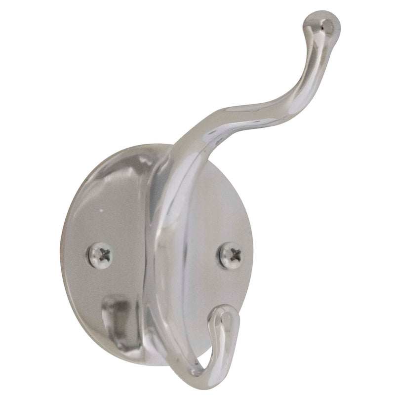 Bradley Dbl Robe Hook- Chrome, 914-00