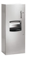 Bradley 2277-10 Restroom Paper Towel Dispenser & Trash Can Unit