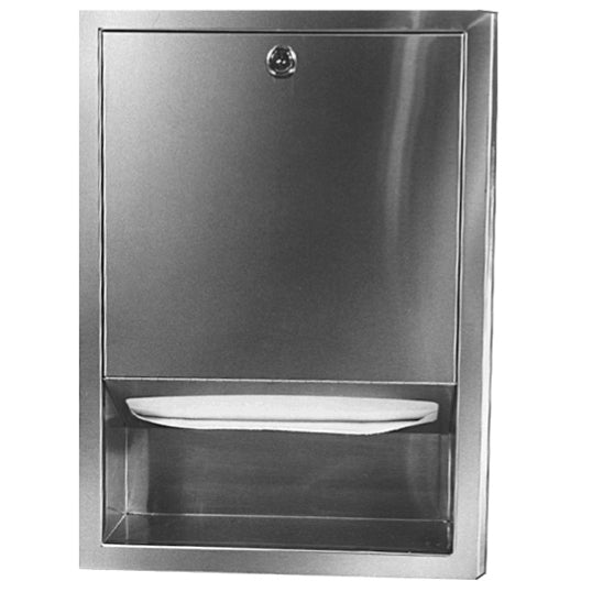 Bradley BX-Towel Dispenser, 2441-00, Multi Or C-Fold Towels