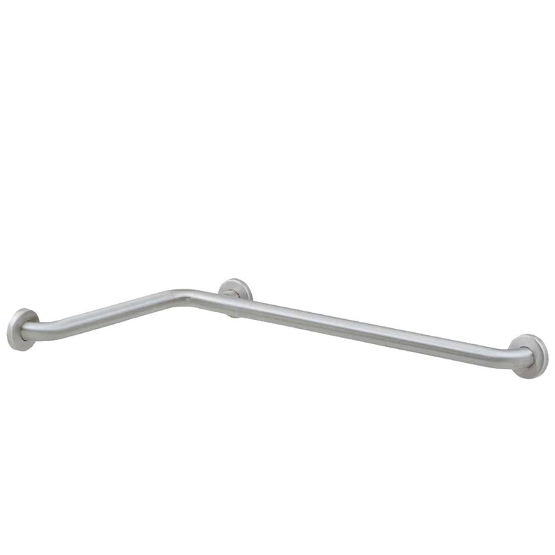 Bradley 8120-0593654 (54 x 36 x 1.5) 90 Degree Dual straight Grab Bar 54x36x1.5