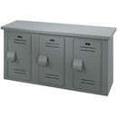 Bradley Plastic Bench Locker, 4 Ft
