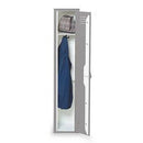 Bradley Plastic Locker, 12x15x60  1 Tier, 30% Pre-Consumer Recycled HDPE
