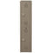 Bradley Plastic Locker, 12X15X72  2 Tier, 30% Pre-Consumer Recycled HDPE
