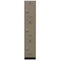 Bradley Plastic Locker, 12X15X72  3 Tier, 30% Pre-Consumer Recycled HDPE