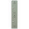 Bradley Plastic Locker, 12X15X60  2 Tier, 100% Post-Consumer Recycled HDPE