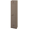Bradley Plastic Locker, 12X18X60  1 Tier, 100% Post-Consumer Recycled HDPE