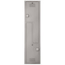Bradley Plastic Z Locker, 15X18X72, 100% Post-Consumer Recycled HDPE