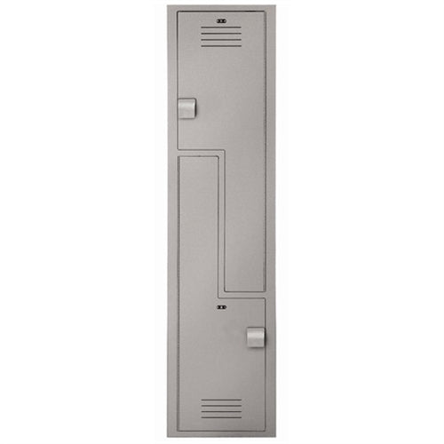 Bradley Plastic Z Locker, 15X18X72, 100% Post-Consumer Recycled HDPE