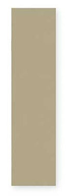 Flat Top End Panel, 12"Dx60"H, 30% Pre-Consumer