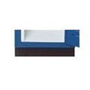 Bradley 12"x15" Base, 3" Height, Black